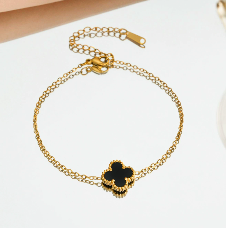Molly Jewelry-Single Pendant-Bracelet-Black