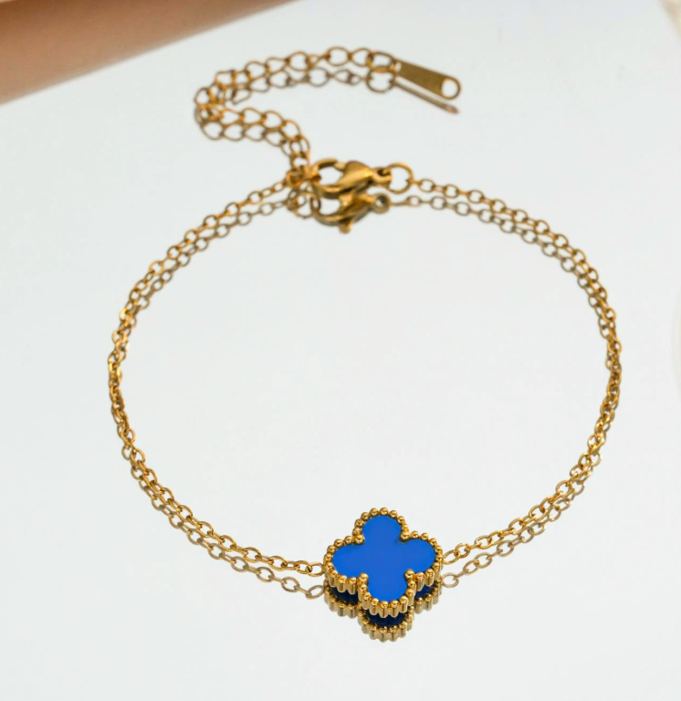 Molly Jewelry-Single Pendant-Bracelet-Navy