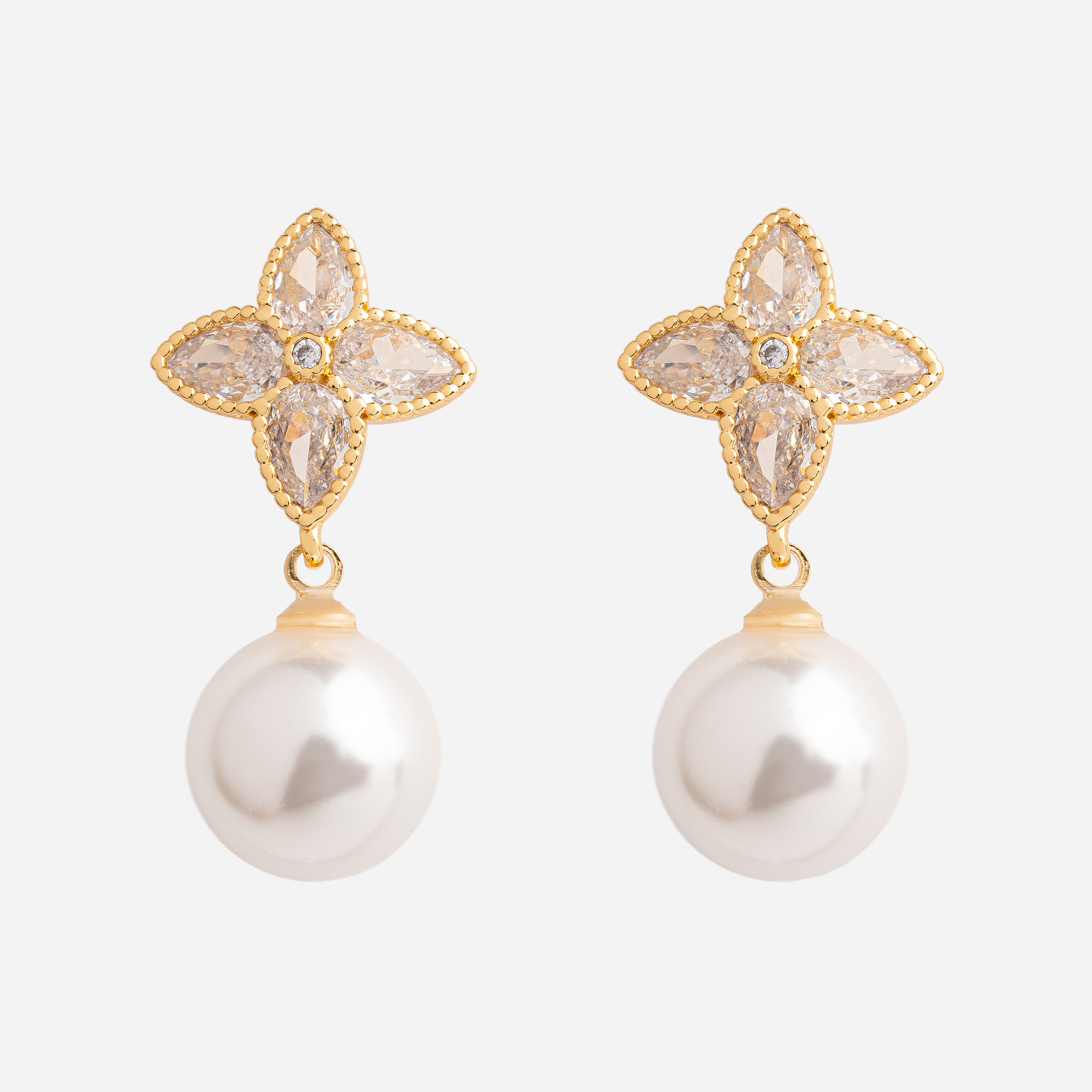 Molly Jewelry Radiant Star Drop (Open) Earring