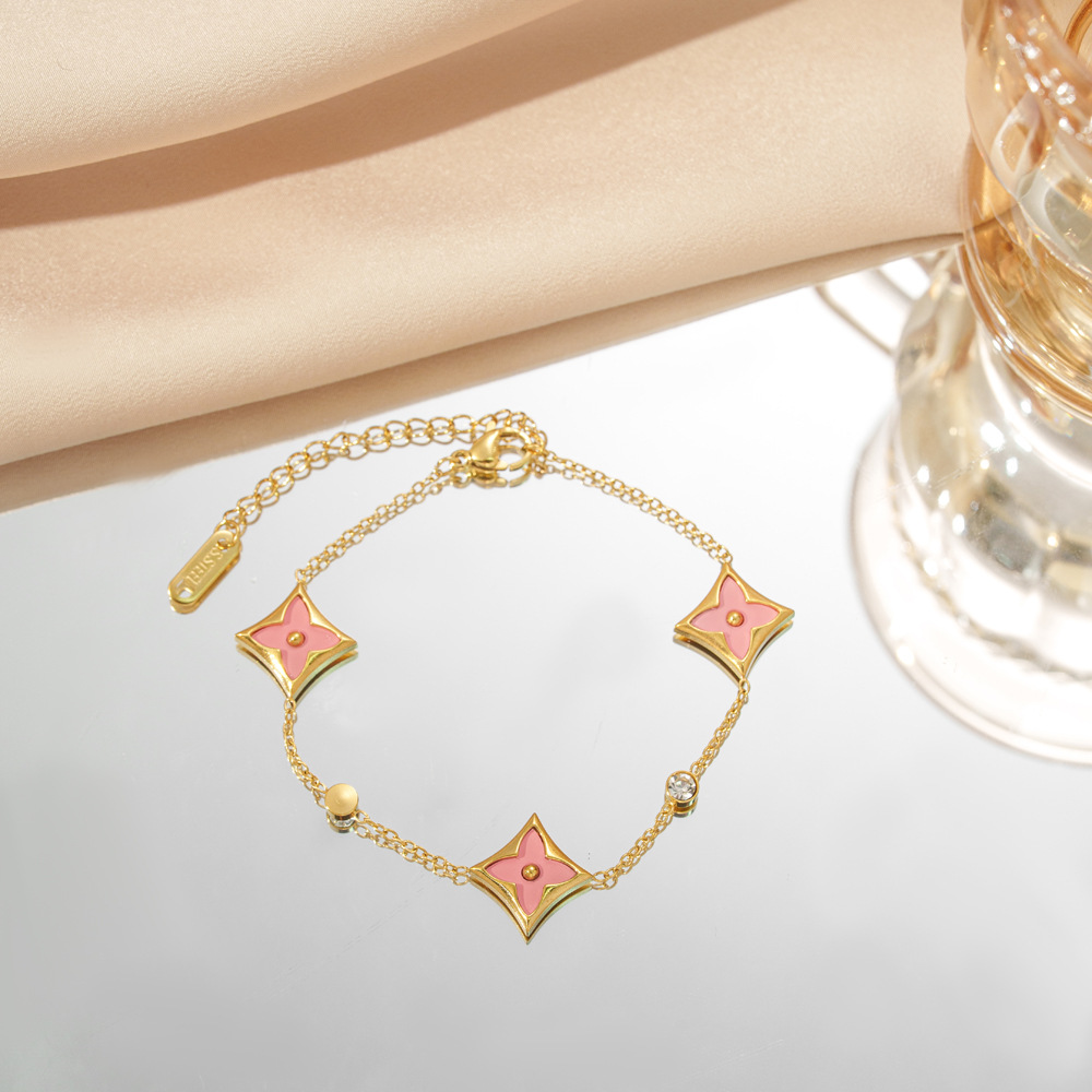 Molly Jewelry-Crimson Petal-Bracelet-Blush