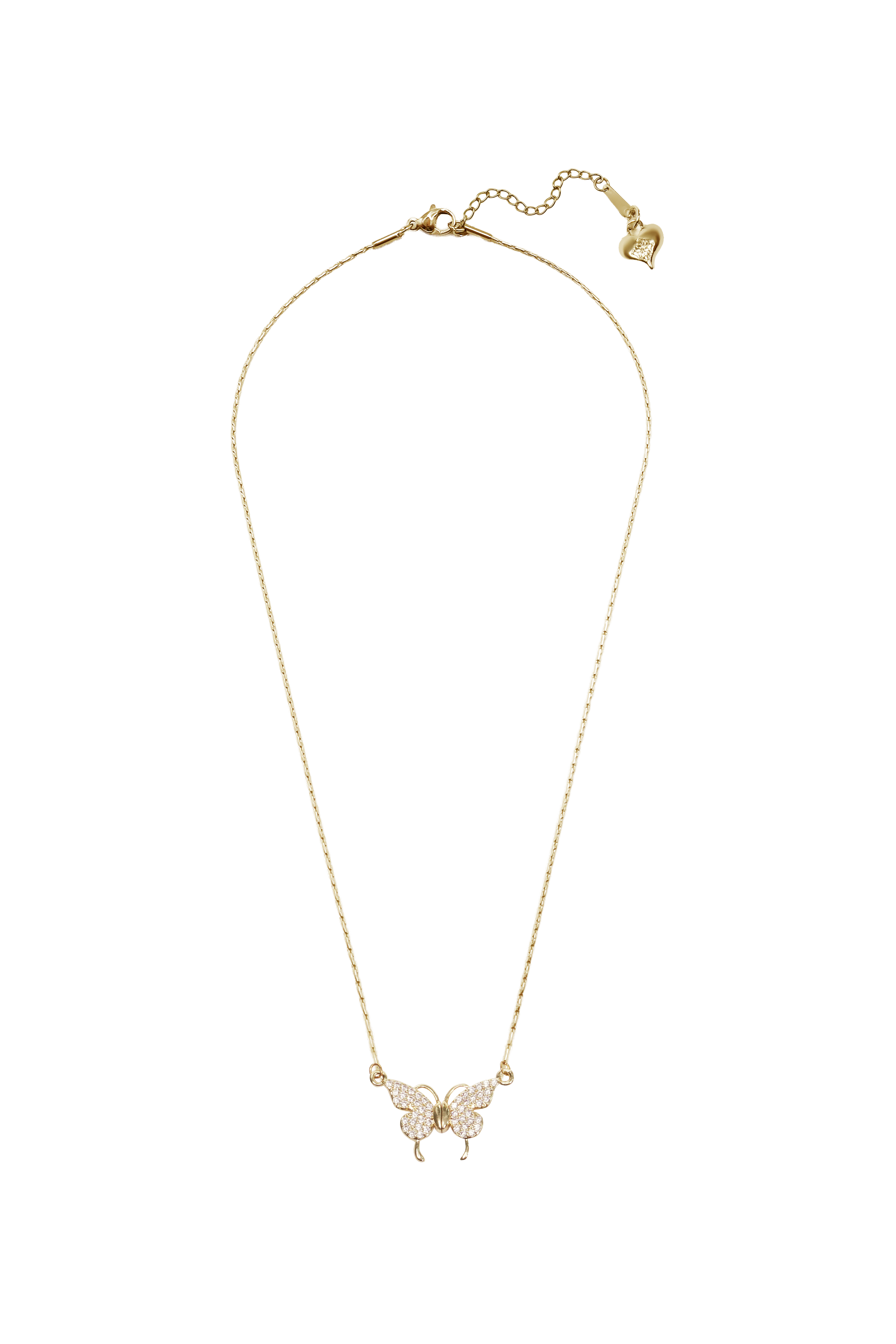 Moonlit Aura Wing Necklace