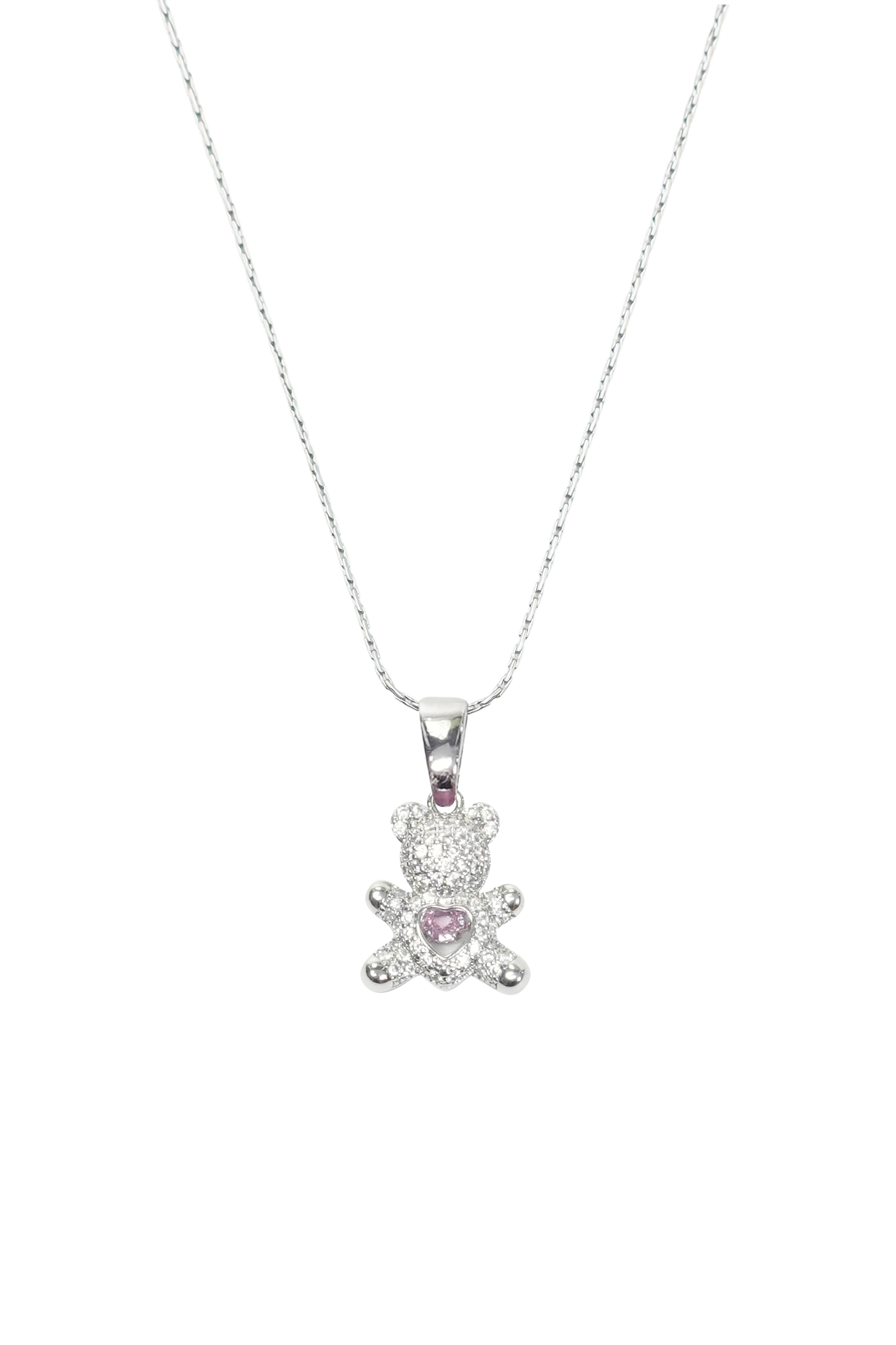Lovely Bear Necklace(SV)
