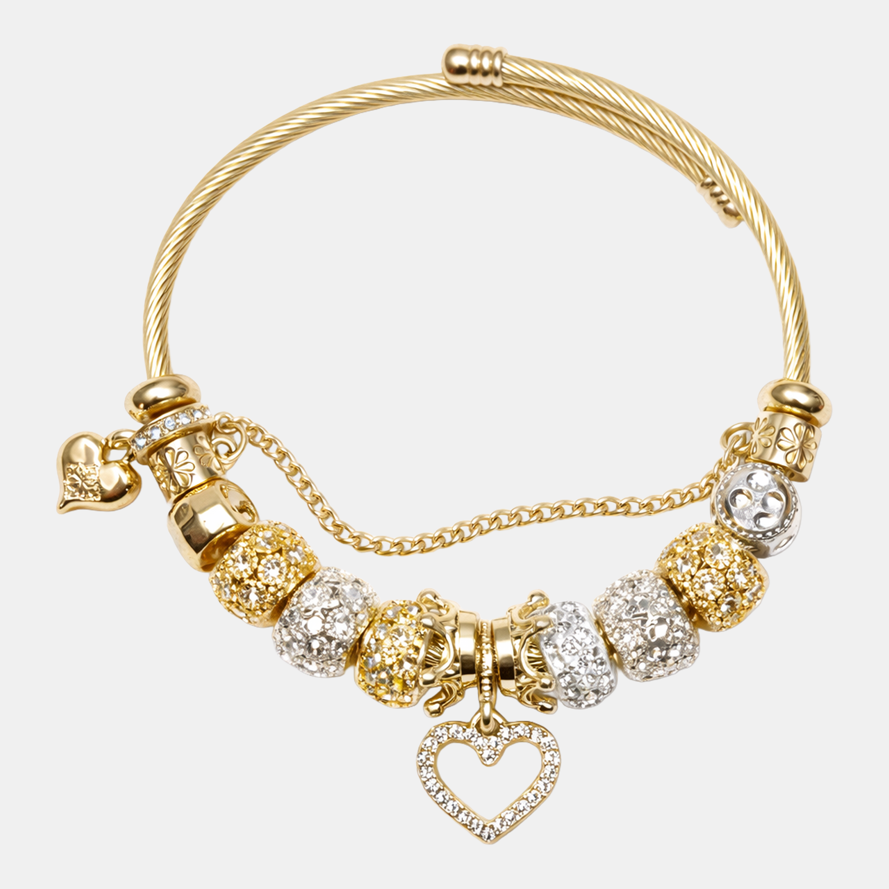 Molly Charm Gold Smile