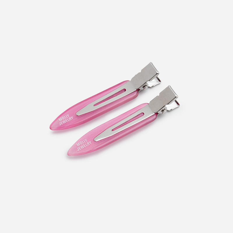 Backstage Mini Glow Hair Clip-Barbie Pink
