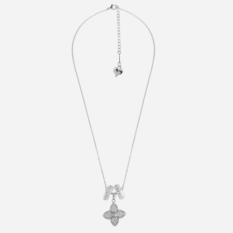Molly Jewelry Vera Bloom Necklace (Silver)