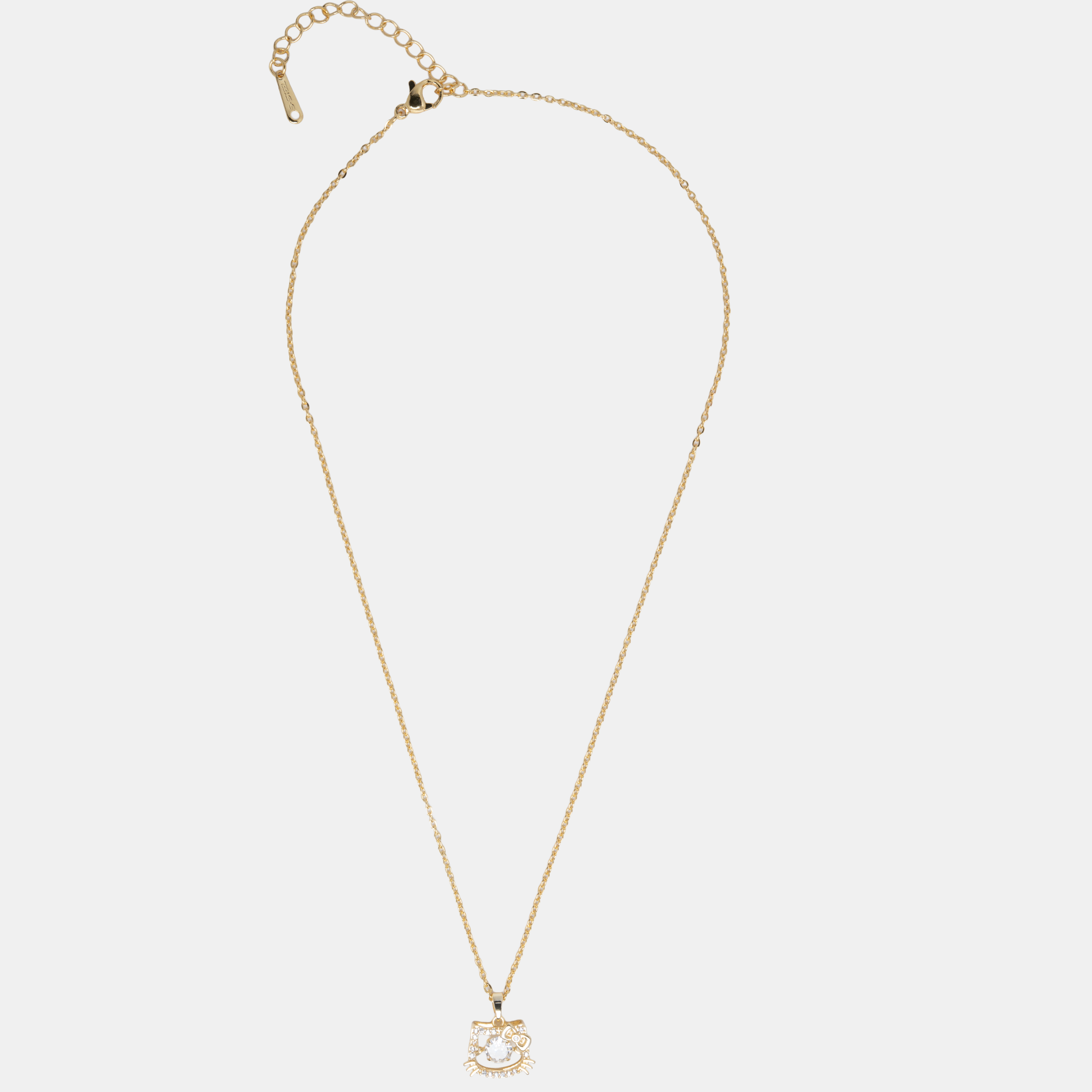 Molly Sweet Kitty Necklace-Gold