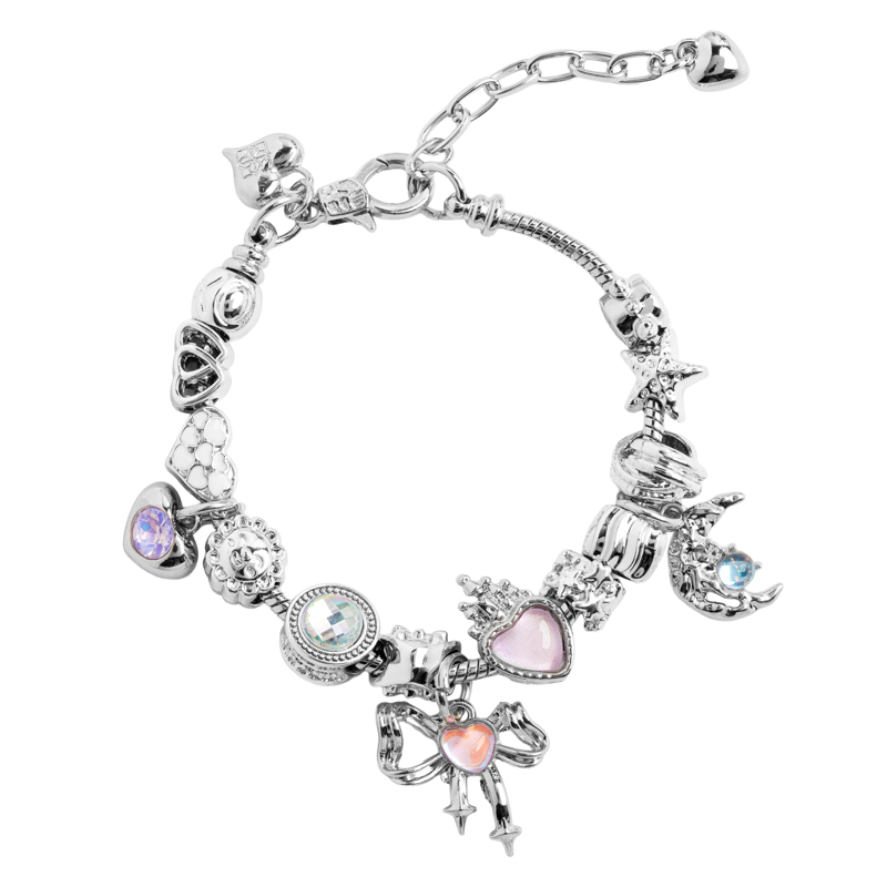 Molly Charm Classic Pearl Star Ribbon