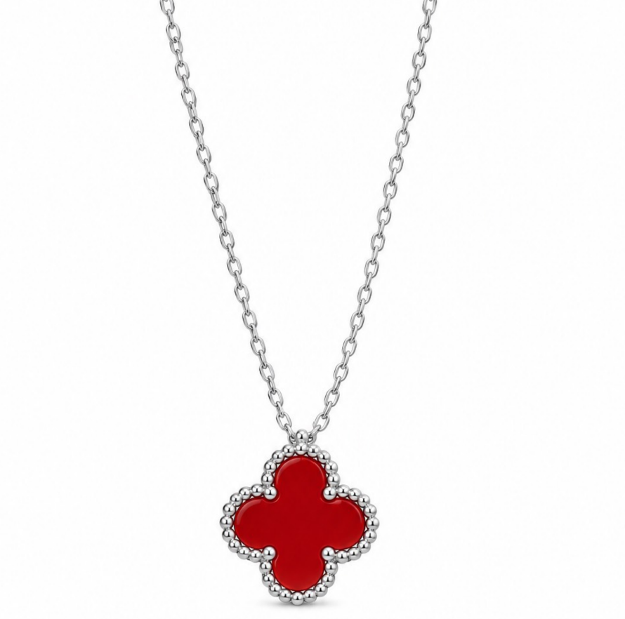 Molly Jewelry-Eternal Bloom Red-Necklace-SV