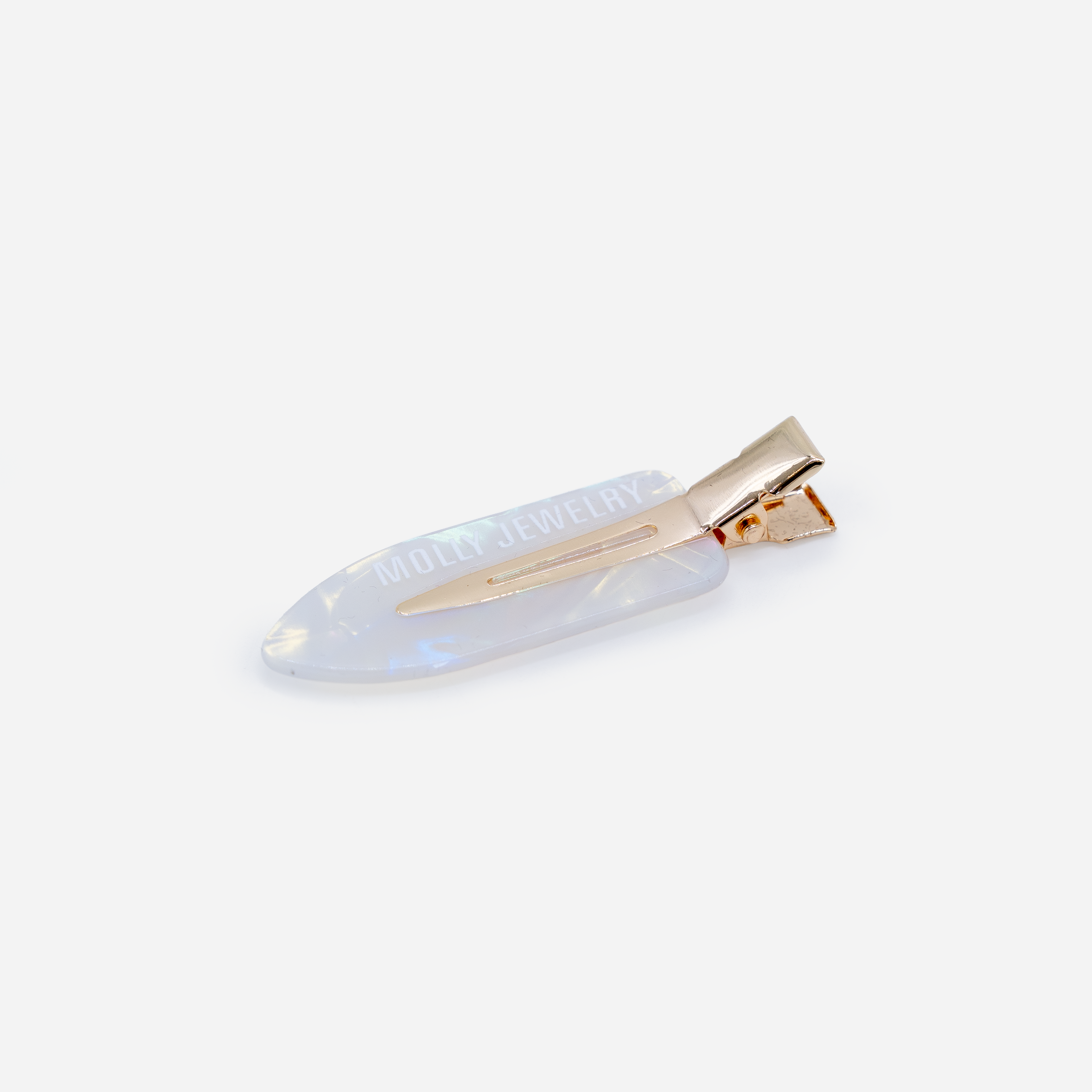 Backstage Glow Hair Clip-GB.White