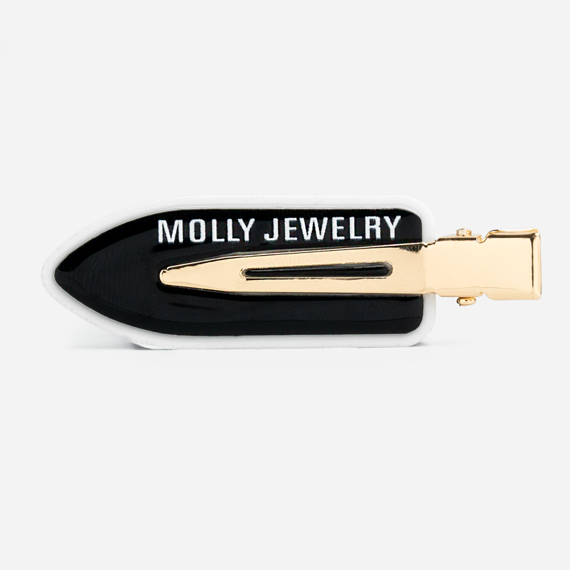 Molly Black Edge mini Clip