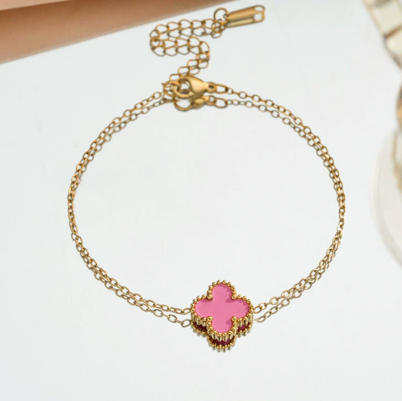 Molly Jewelry-Single Pendant-Bracelet-Rose