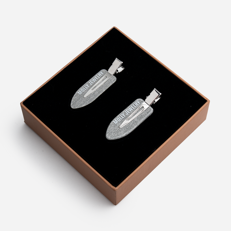 Backstage Glow Hair Clip-Marble Art