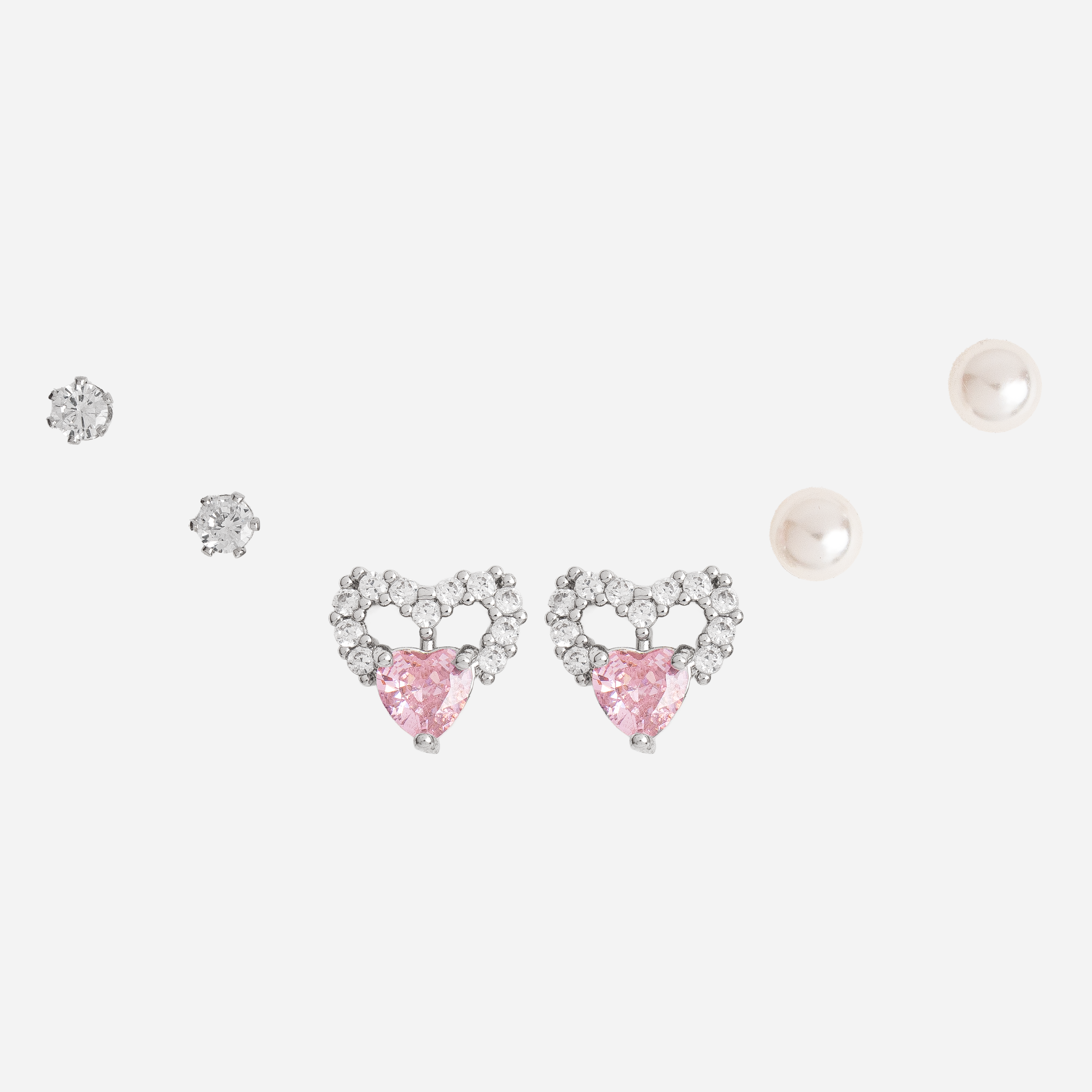 Molly Jewelry Sweetheart Pearl Earring Set