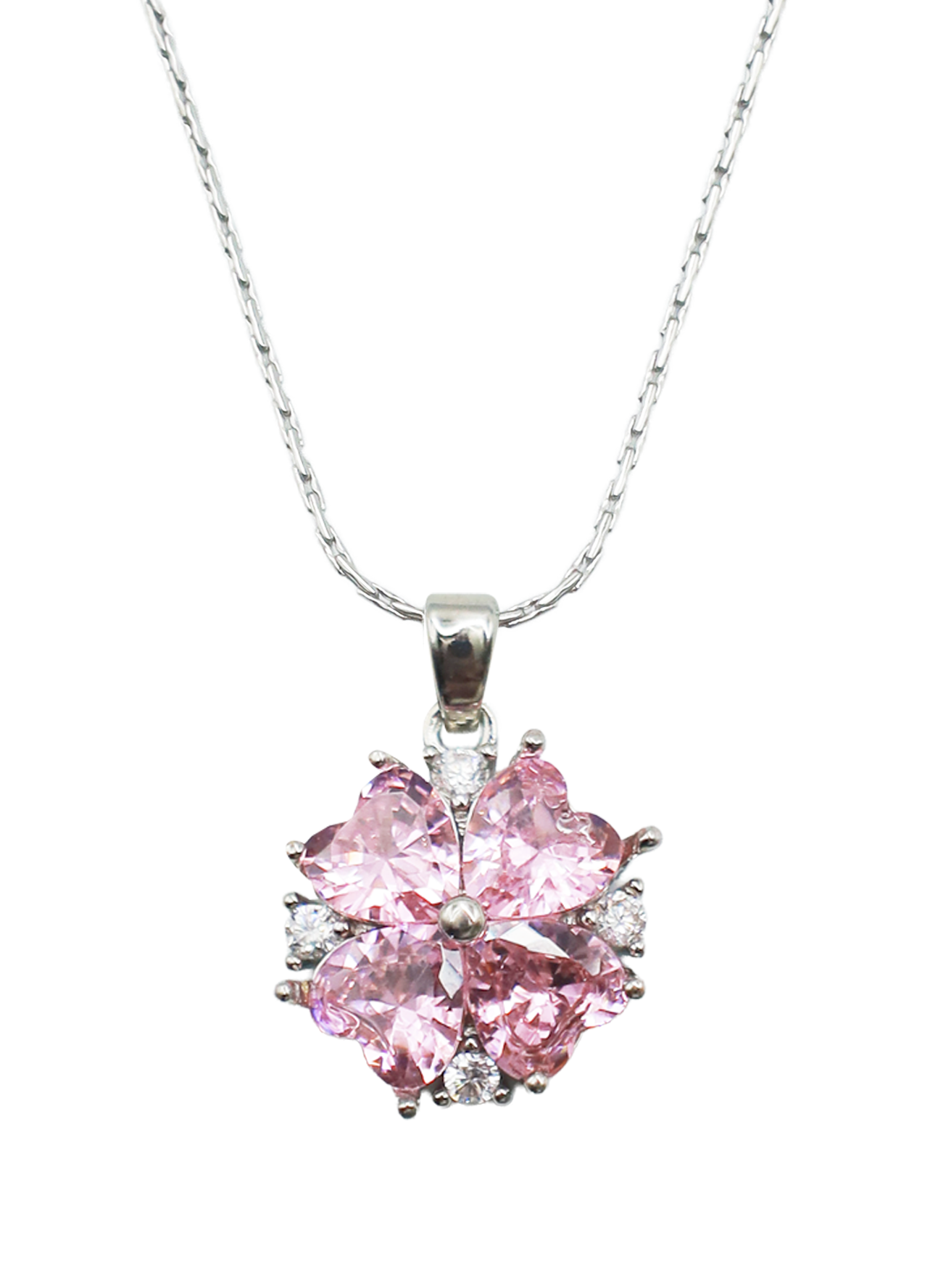 Roselle Charm Necklace