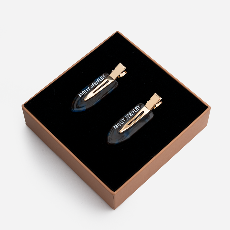 Backstage Glow Hair Clip-Espresso Chic