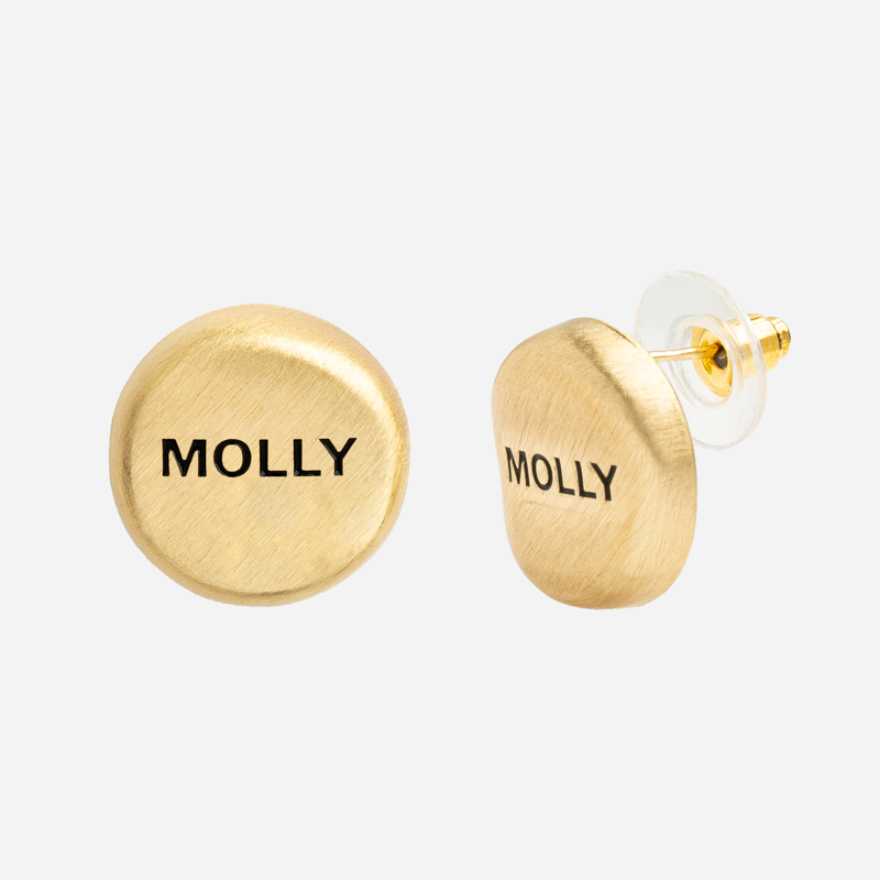 Molly Jewelry Golden Orb Earring
