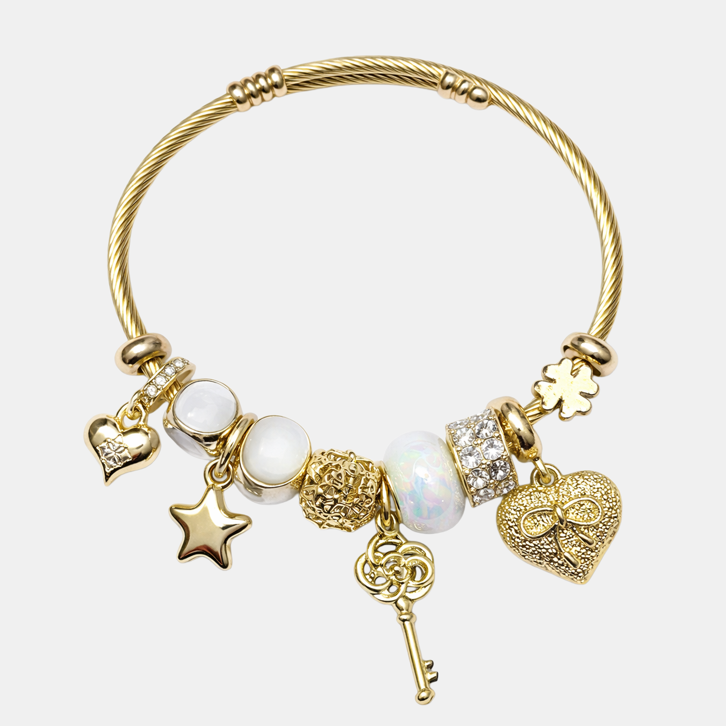 Molly Charm Gold flover key
