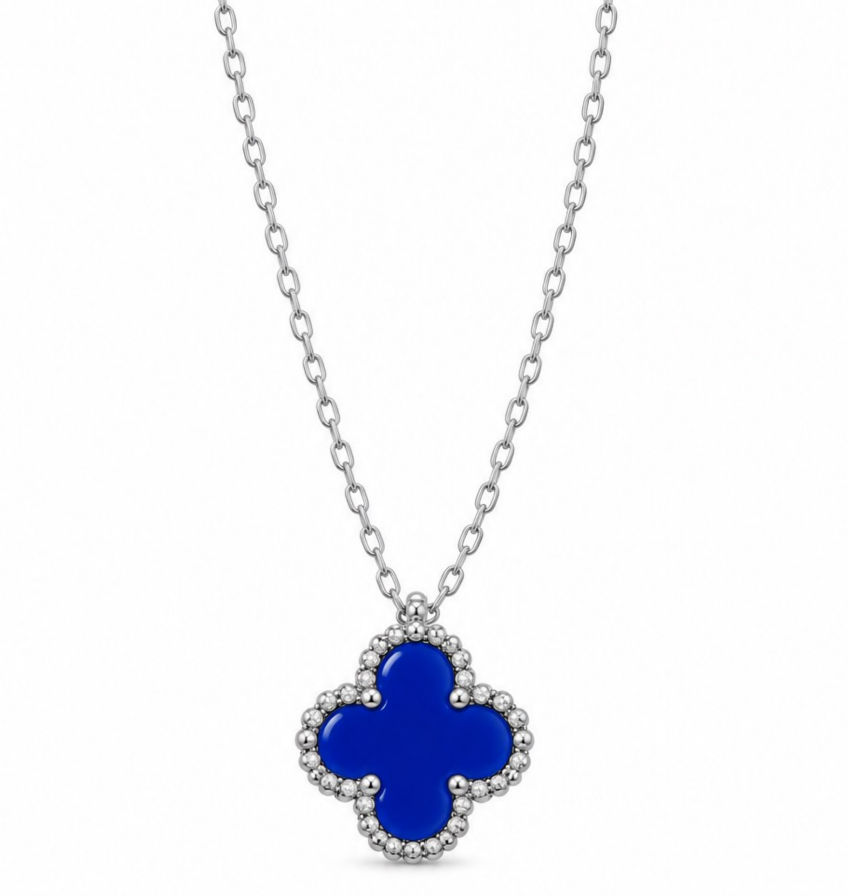 Molly Jewelry-Eternal Bloom Navy -Necklace-SV