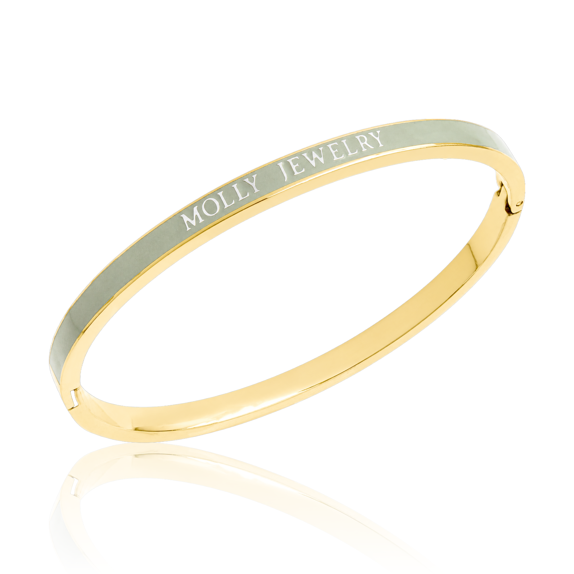 Molly Timeless Color Bracelet-Gold -Green