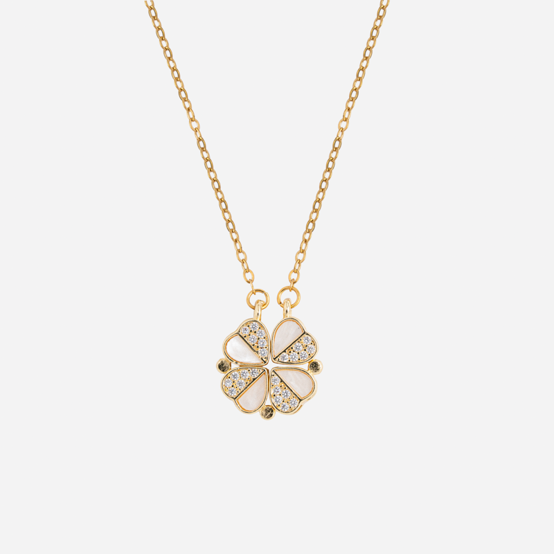 Royal Annaklein-The Classy Glow Cover Necklace Due Diamond